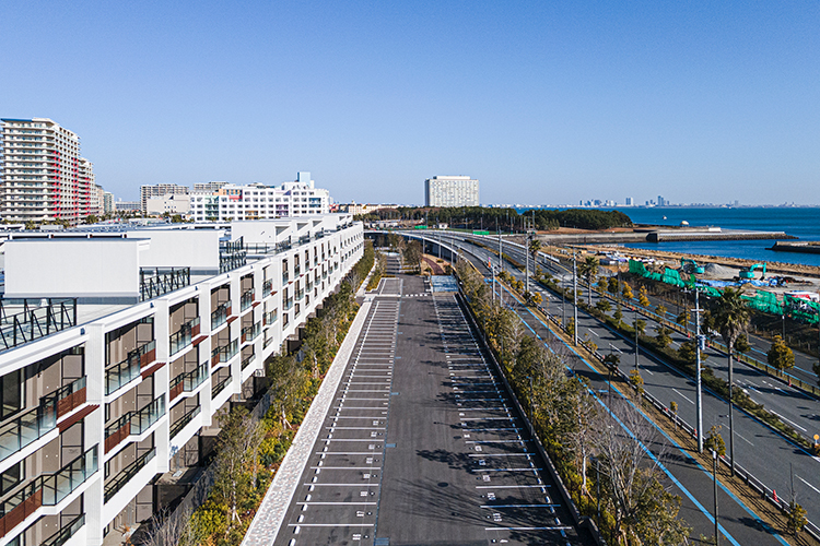 南側鳥瞰｜ザ・パークハウス新浦安マリンヴィラ