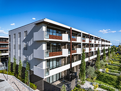 サニープラザ 鳥瞰北西面｜ザ・パークハウス新浦安マリンヴィラ