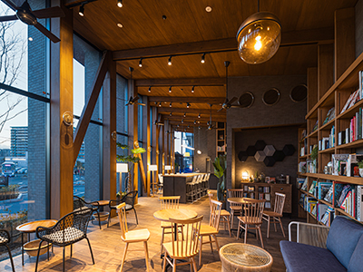 ブックカフェ｜ザ・パークハウス新浦安マリンヴィラ