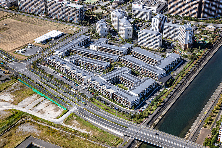 航空写真｜ザ・パークハウス新浦安マリンヴィラ