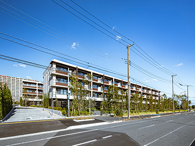 外観南西面｜ザ・パークハウス新浦安マリンヴィラ