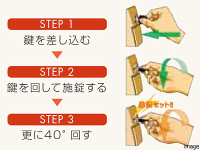警備信号錠｜ザ・パークハウス新浦安マリン